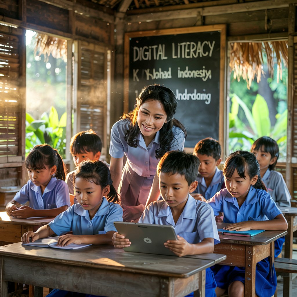 📘 Literasi Digital untuk Siswa Pedesaan: Membangun Kecakapan Sejak Dini